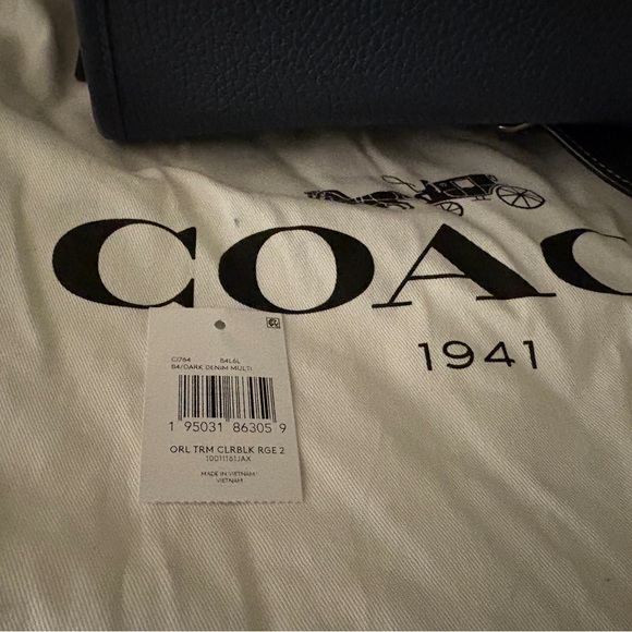 Coach Rogue 25 Like New in denim and black - Picture 3 of 12
